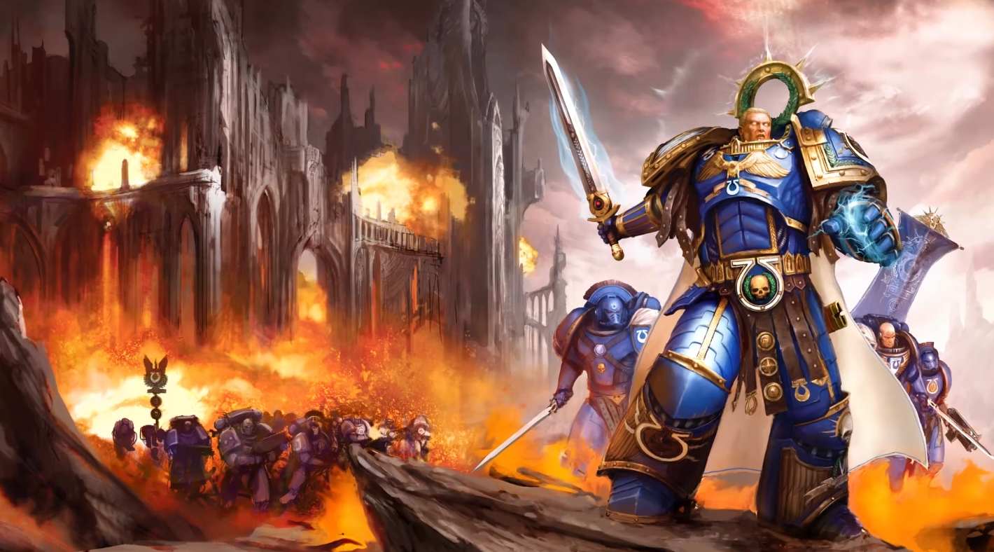 Primarch Roboute Guilliman scene